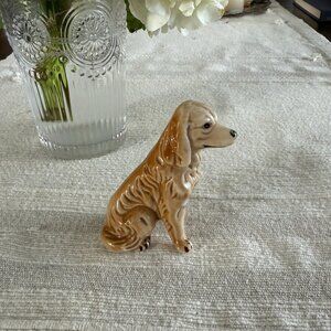 Vintage Labrador Golden Retriever Dog Figurine - Used